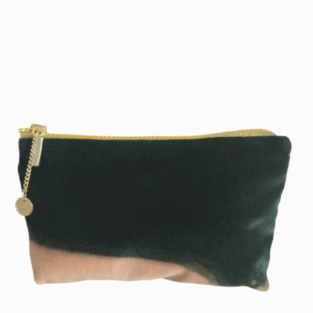 Tiedye Etui, Samtetui, weiches Necessaire, Kosmetiktasche