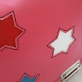 Kindergartentasche Star pink detail2