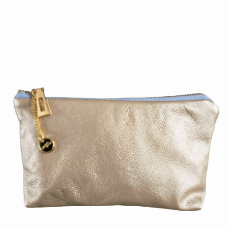 Etui, Leder, weiches Necessaire, Kosmetiktasche