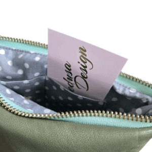 Etui, Leder, weiches Necessaire, Kosmetiktasche