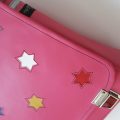 Rucksack Star pink detail