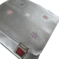 Schulthek Thek Rucksack silber Sterne Schule