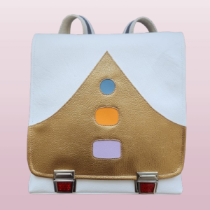 Thek Ewa weiss Start Medusa Design Schultasche weiss; Schulthek weiss; Kindertasche; Thek weiss